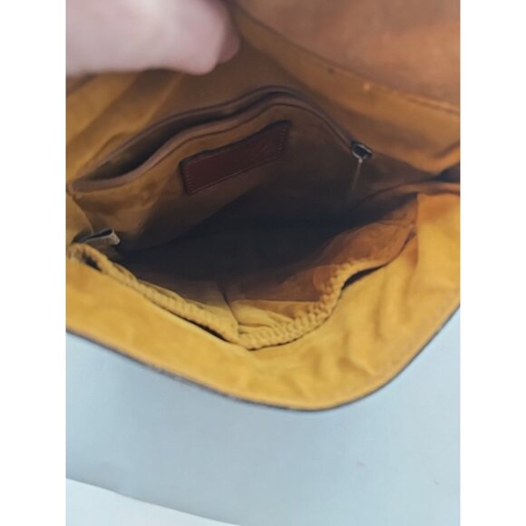 Patricia Nash Granada Tooled Genuine Leather Crossbody Florence Burgundy - Picture 8 of 10